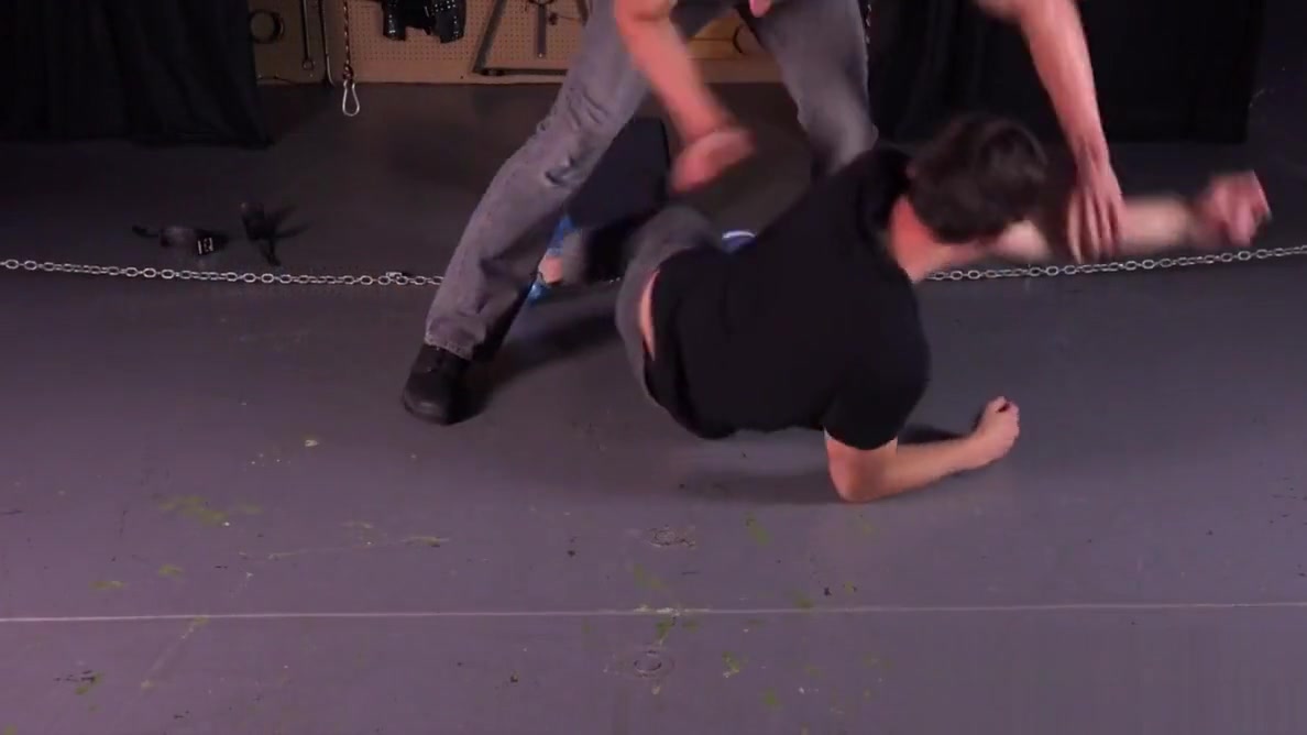 Jock Turned Bitch Boy BDSM Gay Bondage Whipping Kink College
