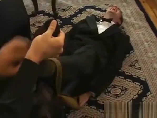 Attractive butler Ridgeway gets his kinky punishment