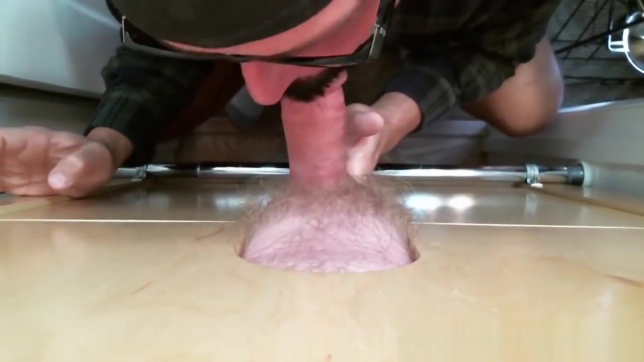 Married Guy Gloryhole Throat Fucks Me