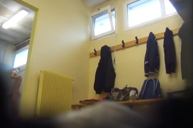 Spy on Boys_Young footballers caught after showers