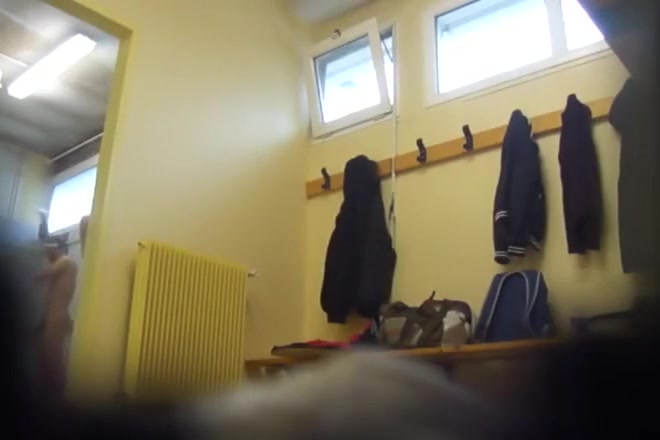 Spy on Boys_Young footballers caught after showers