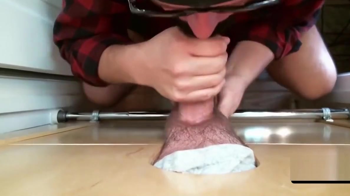Bearded bear finally completed his quest finding glory hole