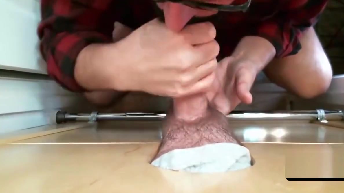 Bearded bear finally completed his quest finding glory hole