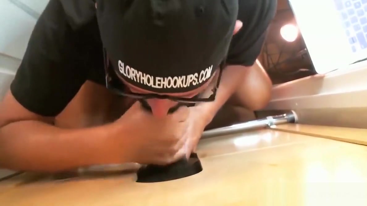 Chocolate Cock At The Gloryhole