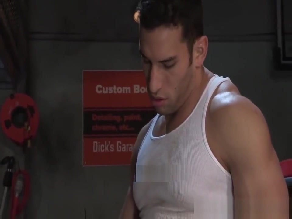 RagingStallion Mechanic Caught Wanking On The Job