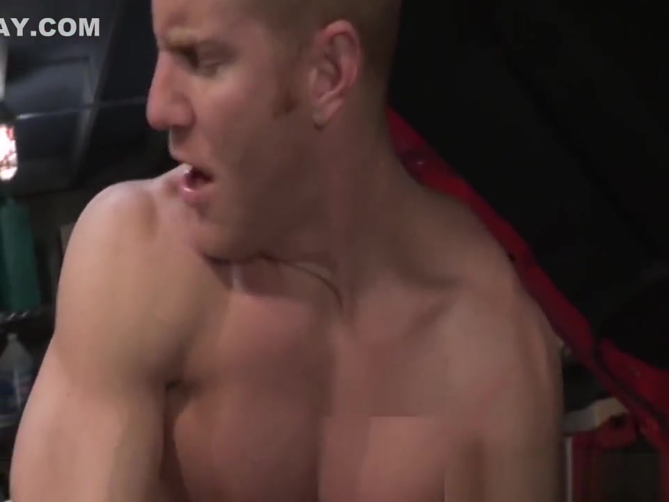RagingStallion Mechanic Caught Wanking On The Job