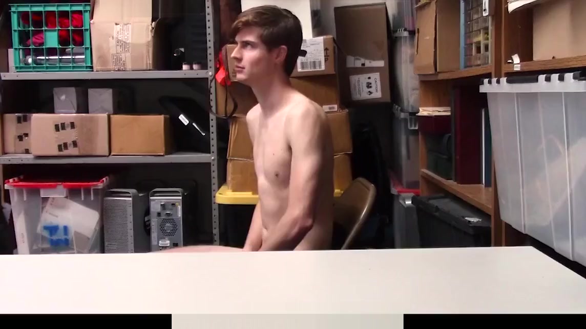 YoungPerps - Bearded Step daddy mall cop fucks straight boy shopl