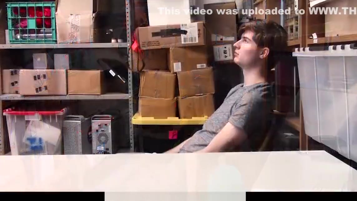 YoungPerps - Bearded Step daddy mall cop fucks straight boy shopl