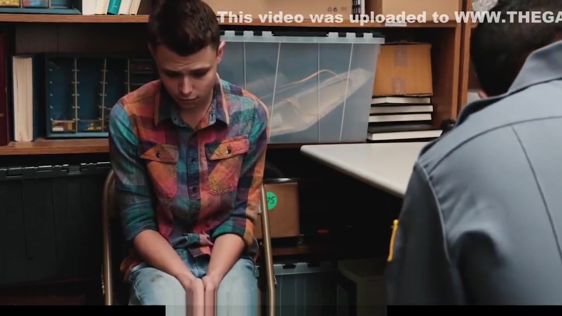 YoungPerps-Twink shoplifter boy barebacked by security guard