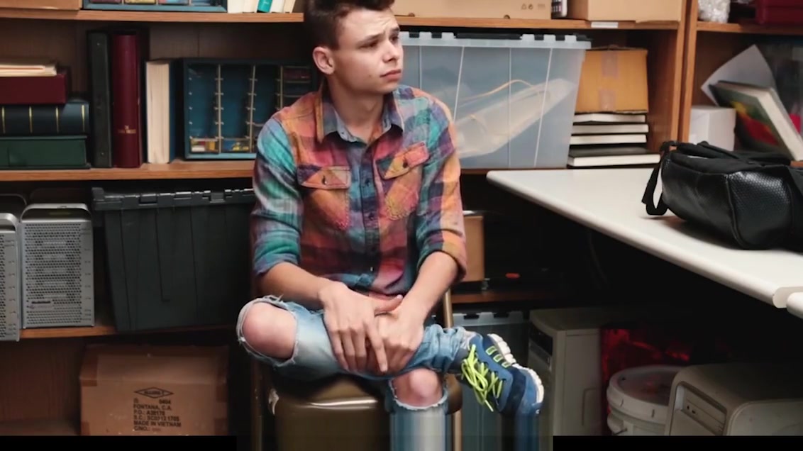 YoungPerps-Twink shoplifter boy barebacked by security guard
