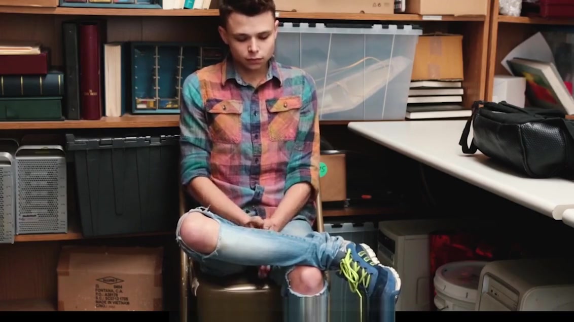 YoungPerps-Twink shoplifter boy barebacked by security guard