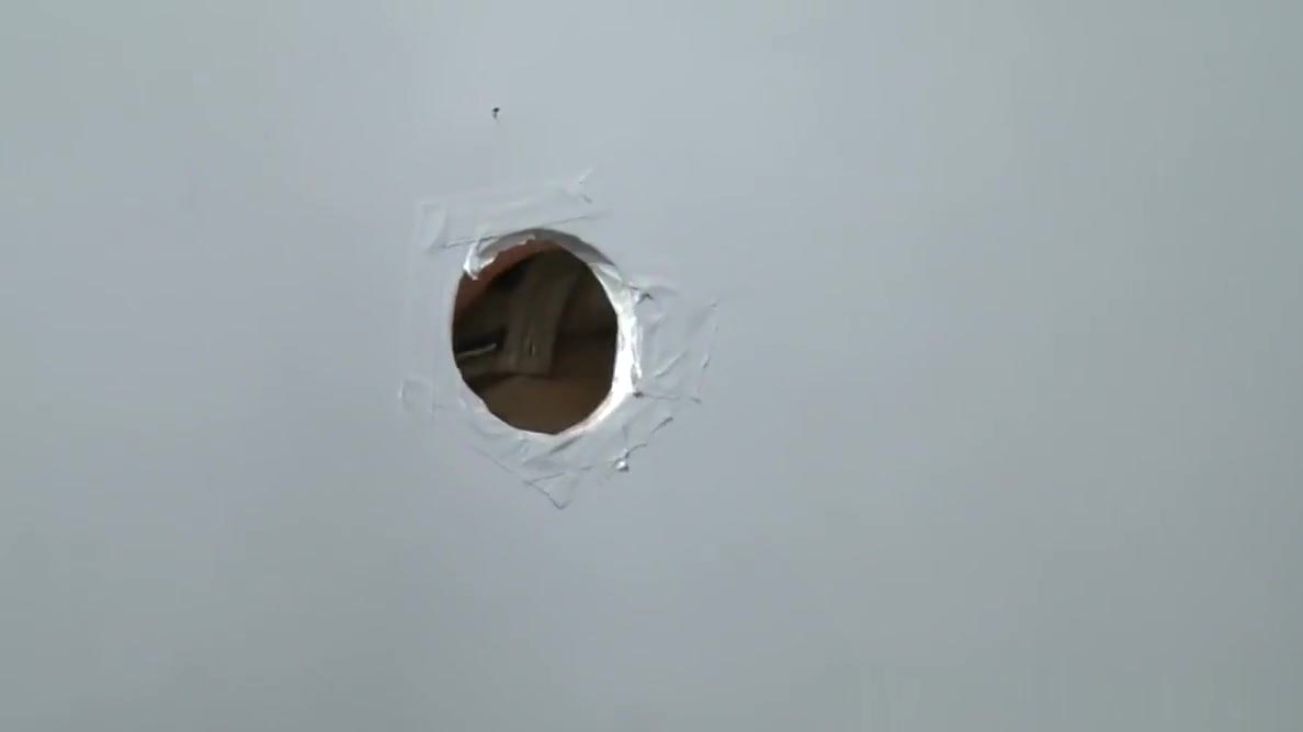 Damian Taylor and Hoytt Walker have fun in glory hole room