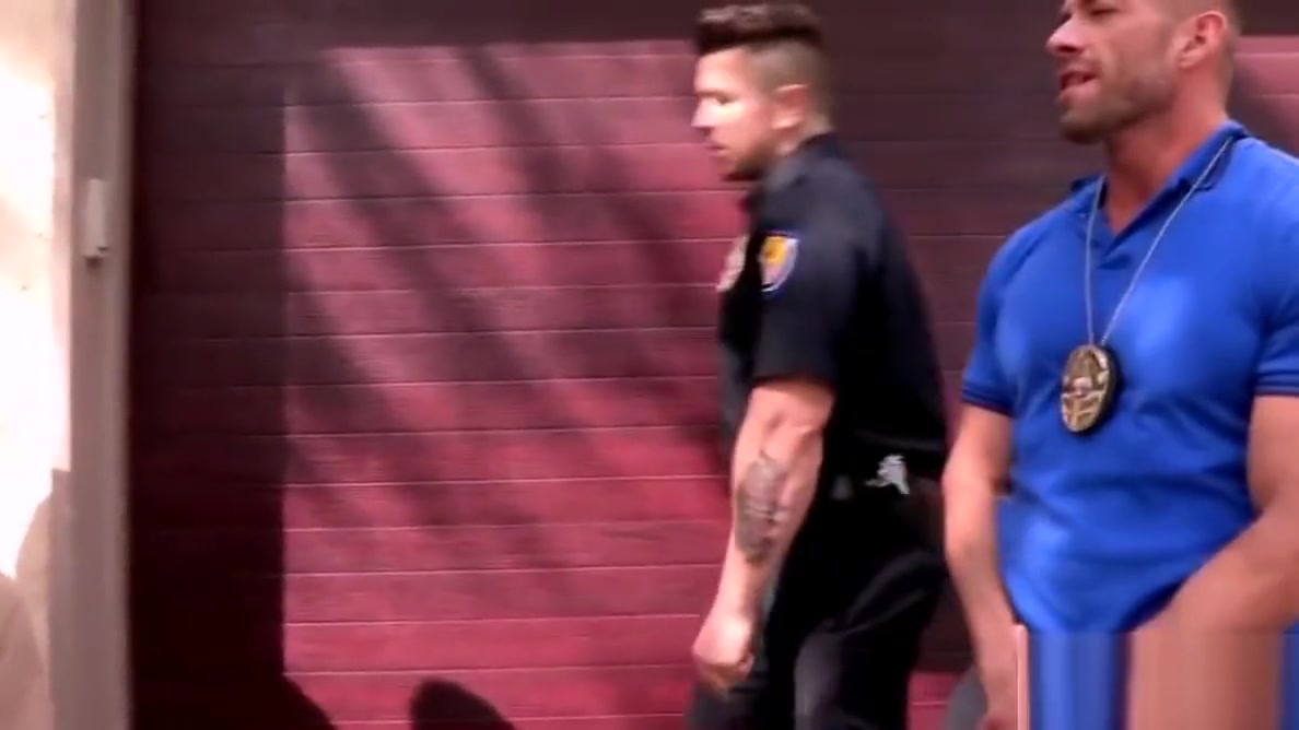 Officer Ducati fucks a gay twink