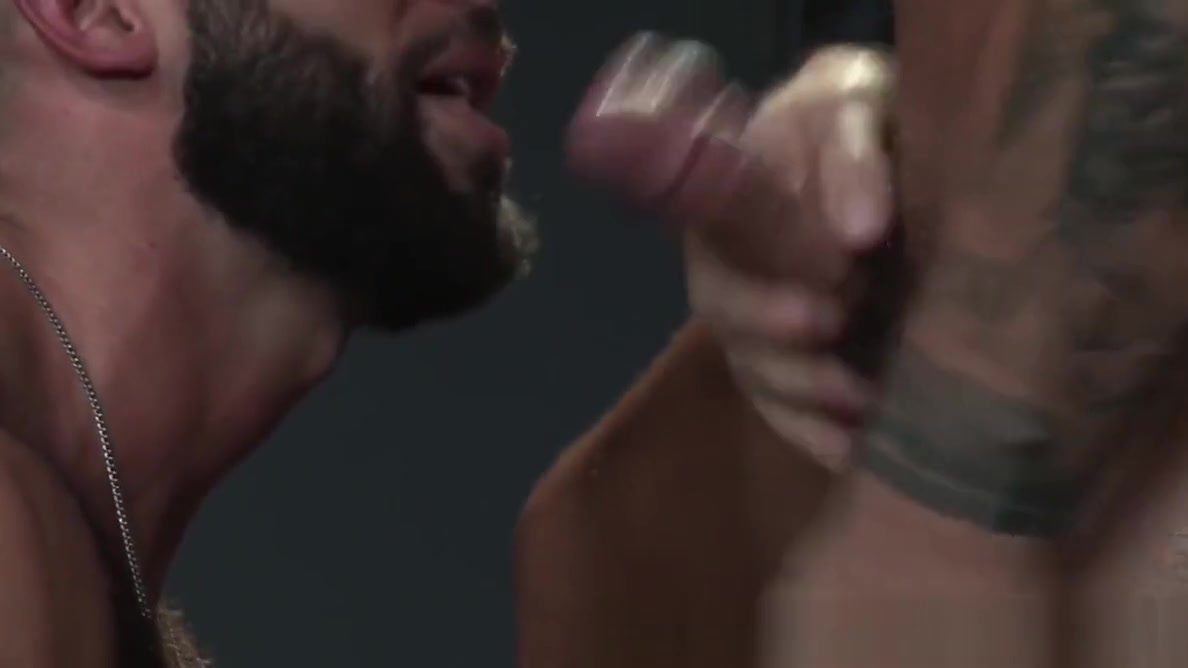 RagingStallion Chiseled Leather Step daddy fucks his Pigs