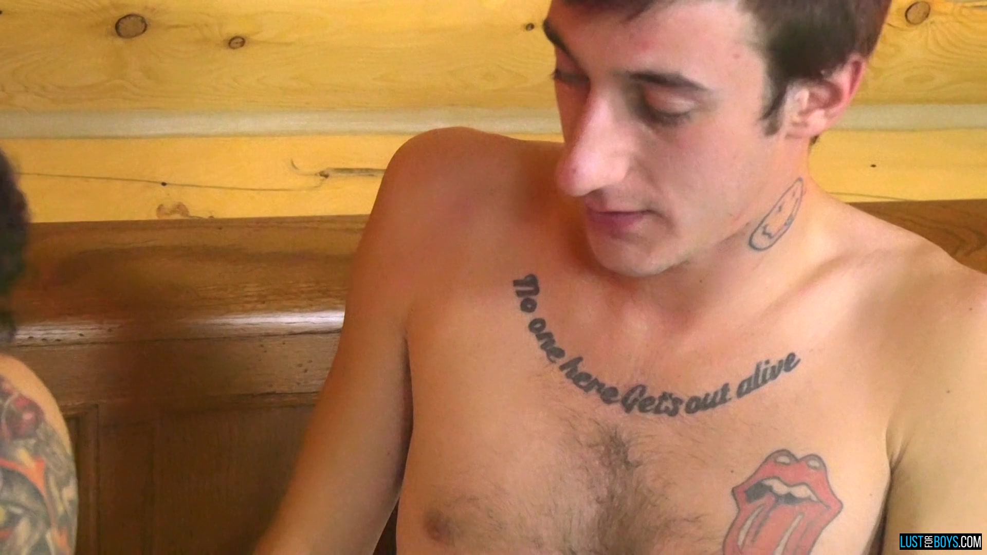 Inked Boys Get Gooey Together - Jo Diamond & Jimmy Little