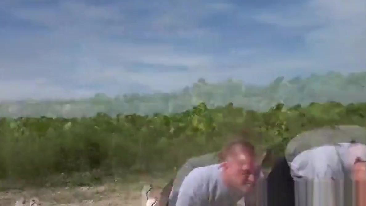 Military muscle hunks groupfucking outdoors