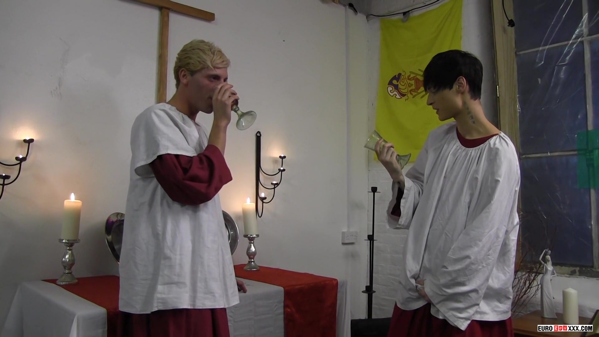 Hot Choir Make A Milky Mess - Nail Brooks & Skye Romeo