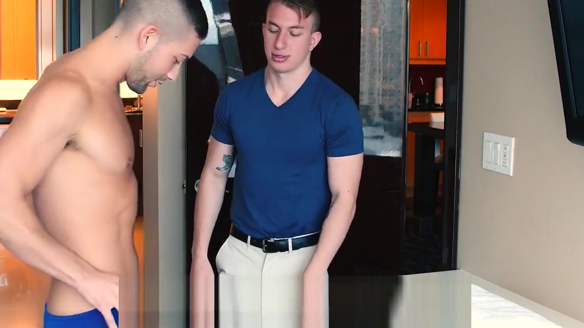 GayRoom Sexy speedo turns Kyle Kash into a sex animal