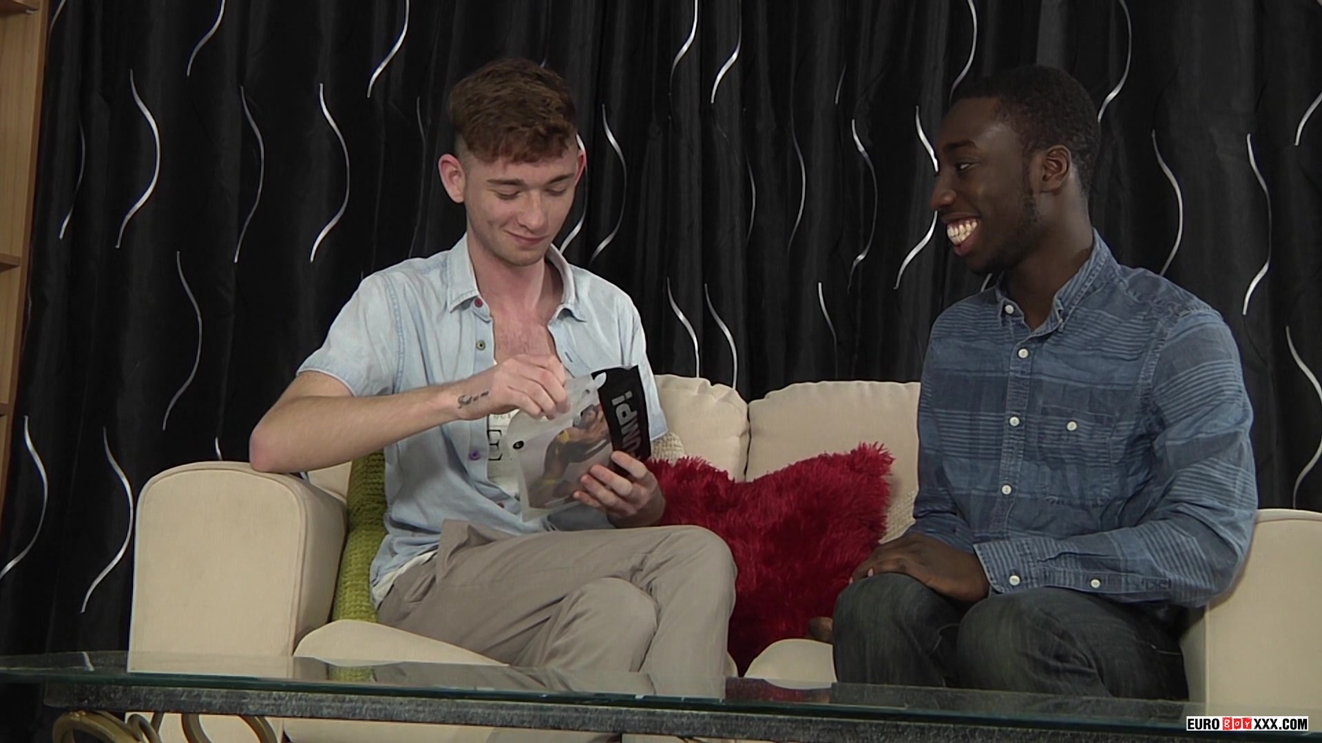 Birthday Boy Jacob Takes Big Black Cock - Jacob & Drew