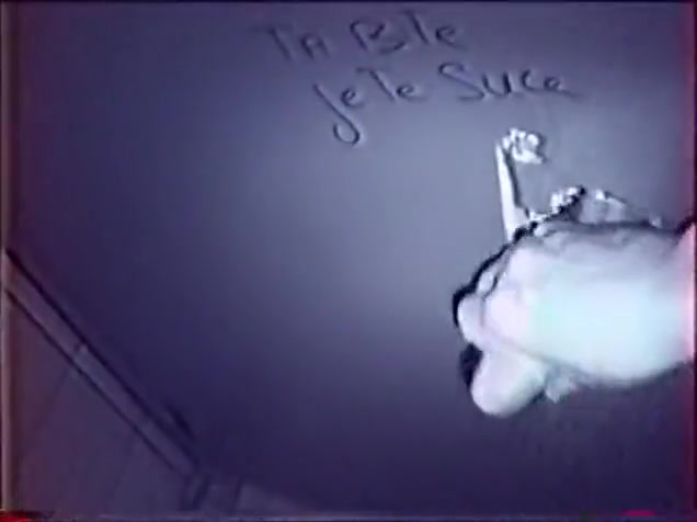 Big dick through a glory hole, in toilets.