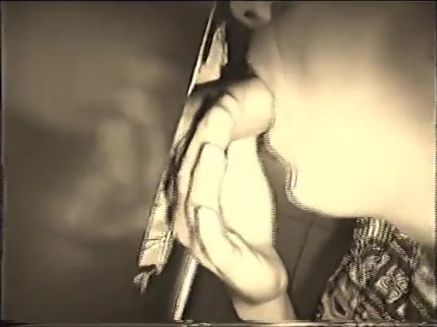 Big dick through a glory hole, in toilets.