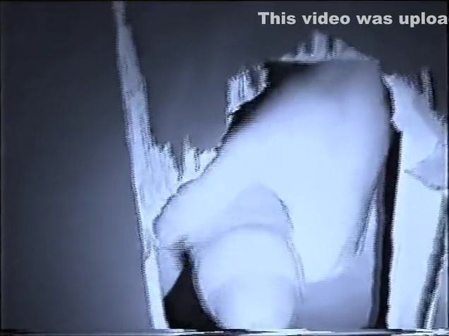 Big dick through a glory hole, in toilets.