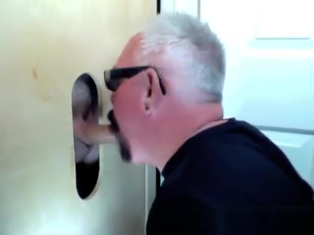 Two Hard Cocks Get Sucked At The Gloryhole