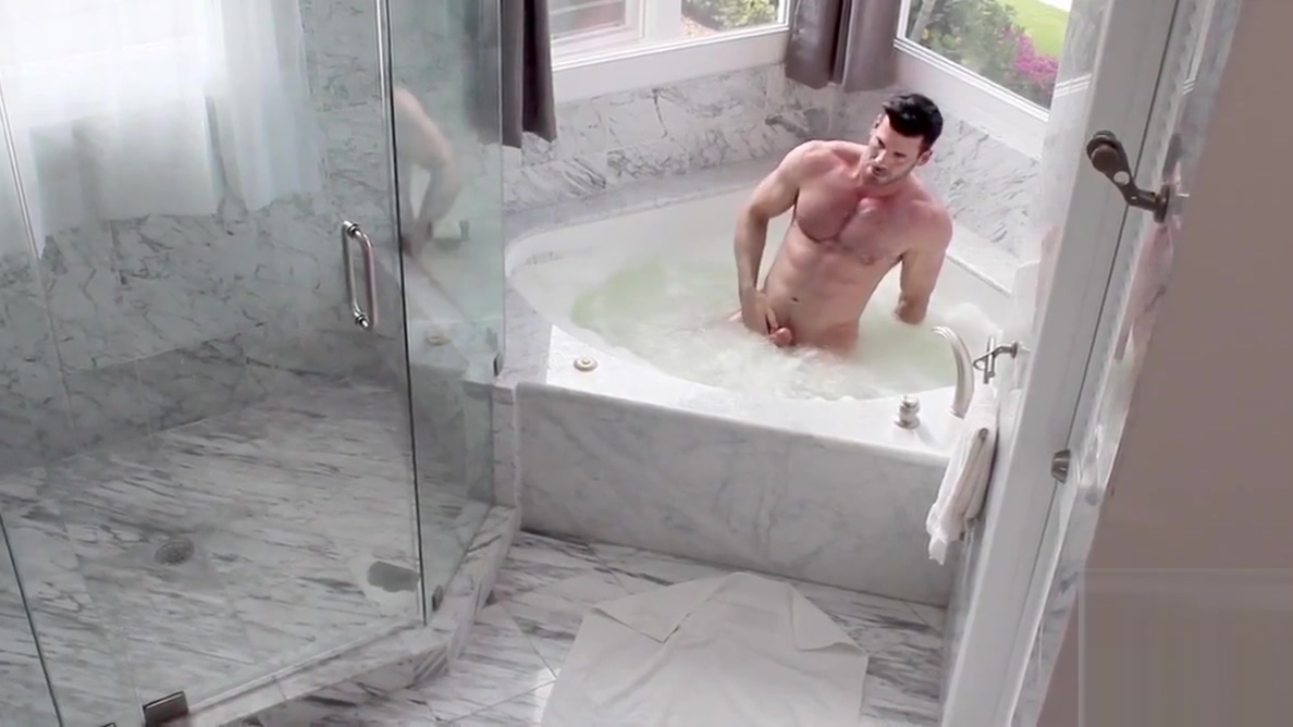 Michael Roman doggy styles Billy Santoro in the shower