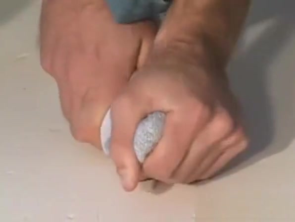 Feet tickling and balls massage with blonde twink