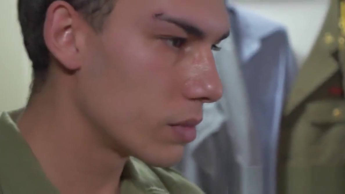Disobeying twink soldier gets bareback orders from officer