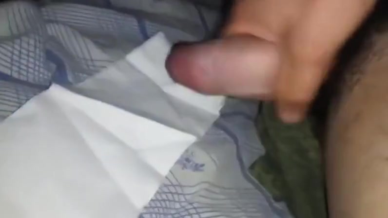 under the army blanket