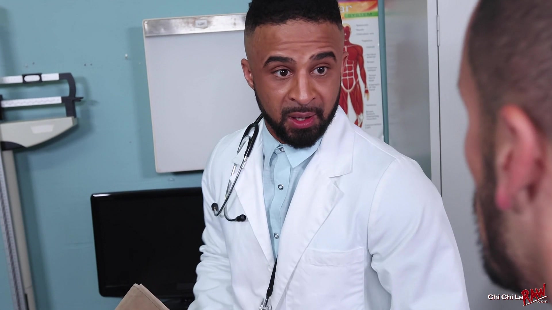 Doc Damian Gets Double Dick - Amone Bane, Damian Taylor & Marco Lorenzo