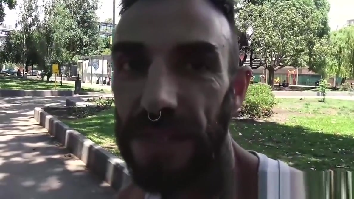 Horny bearded Latino getting raw banged POV style