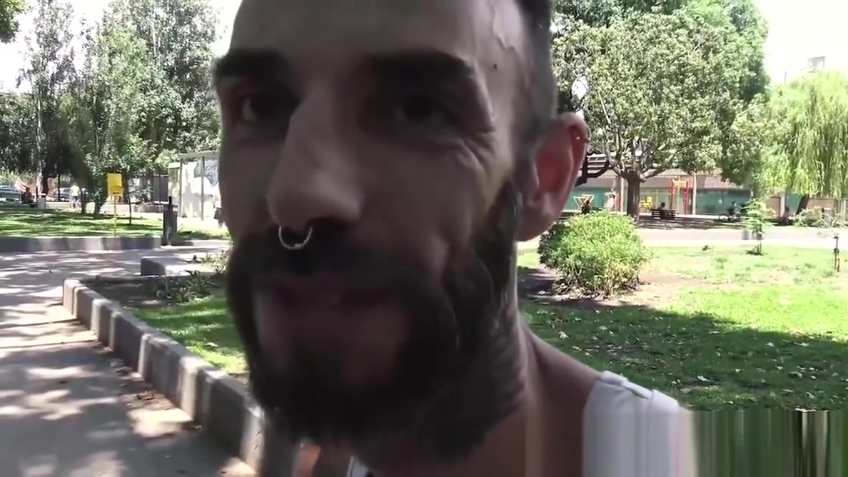 Horny bearded Latino getting raw banged POV style