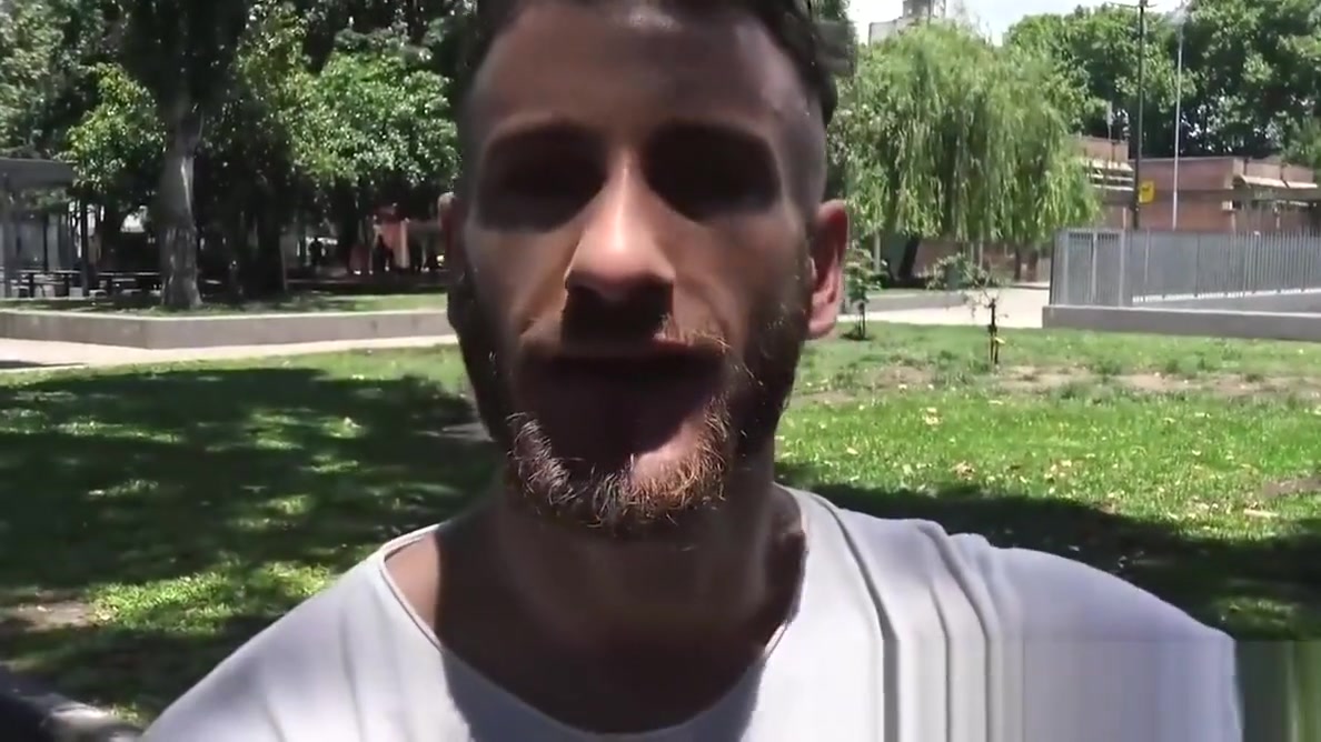 Horny bearded Latino getting raw banged POV style