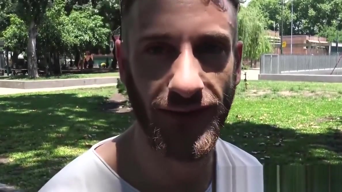 Horny bearded Latino getting raw banged POV style
