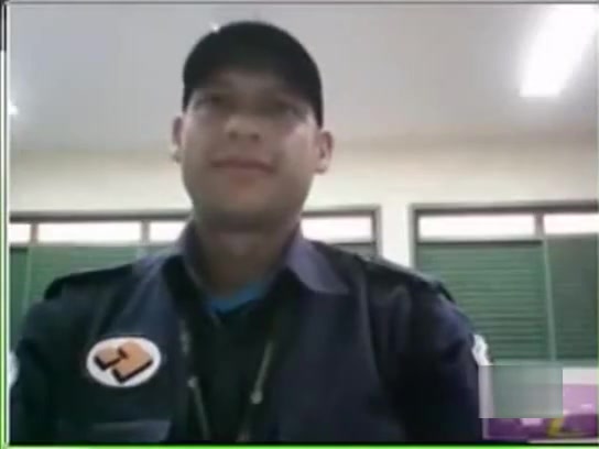 Brazilian Police Officer Webcam 1