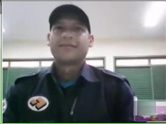 Brazilian Police Officer Webcam 1