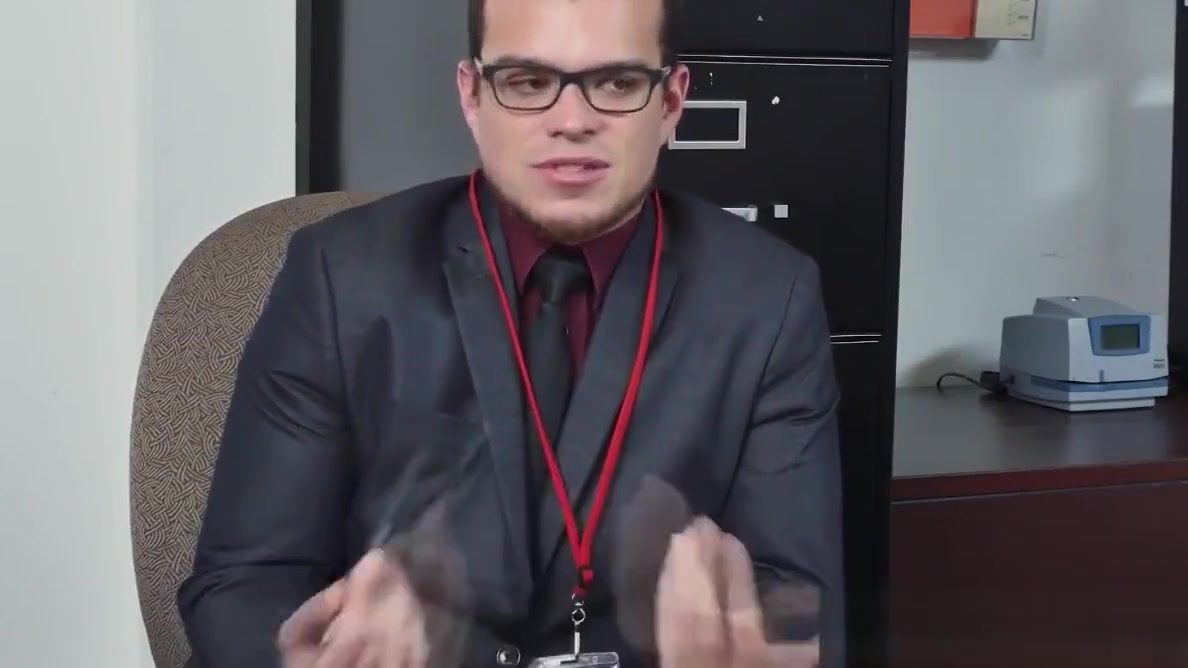 Dom office boss rimmed and sucked in trio