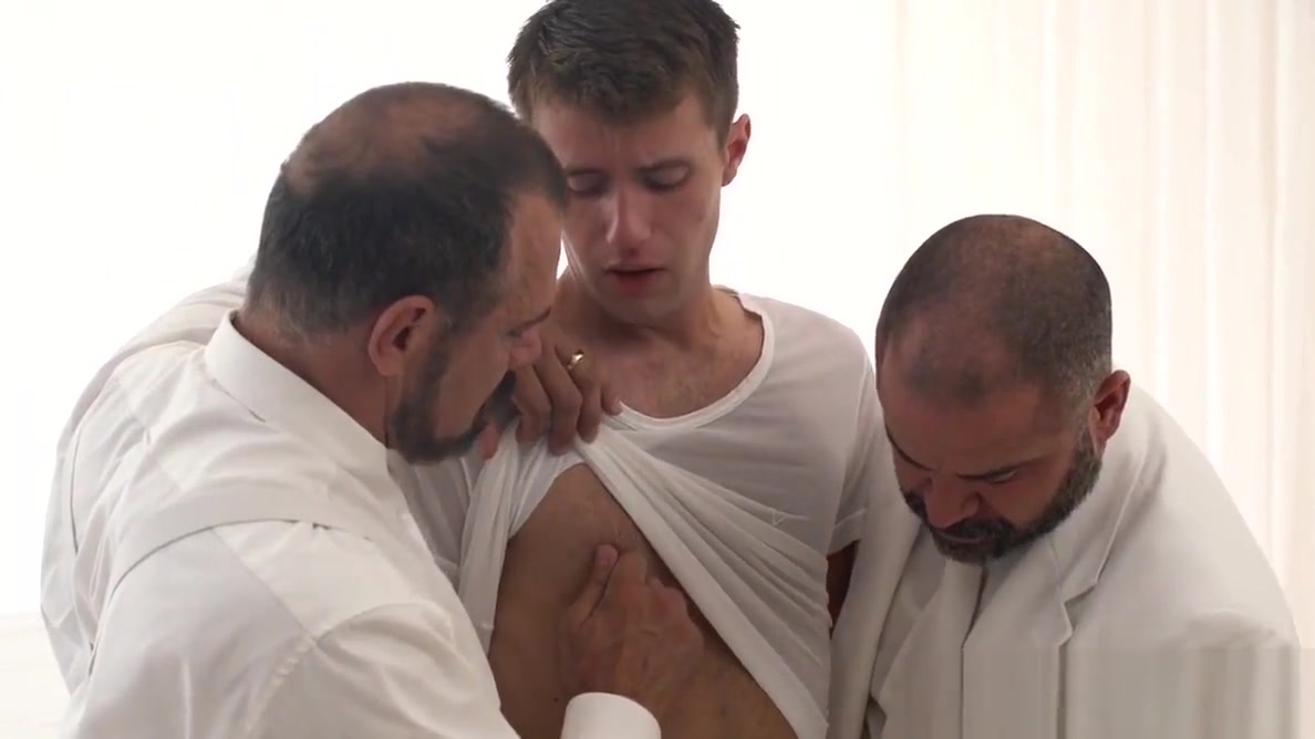 Mormon twink creampied by horny elder after erotic massage
