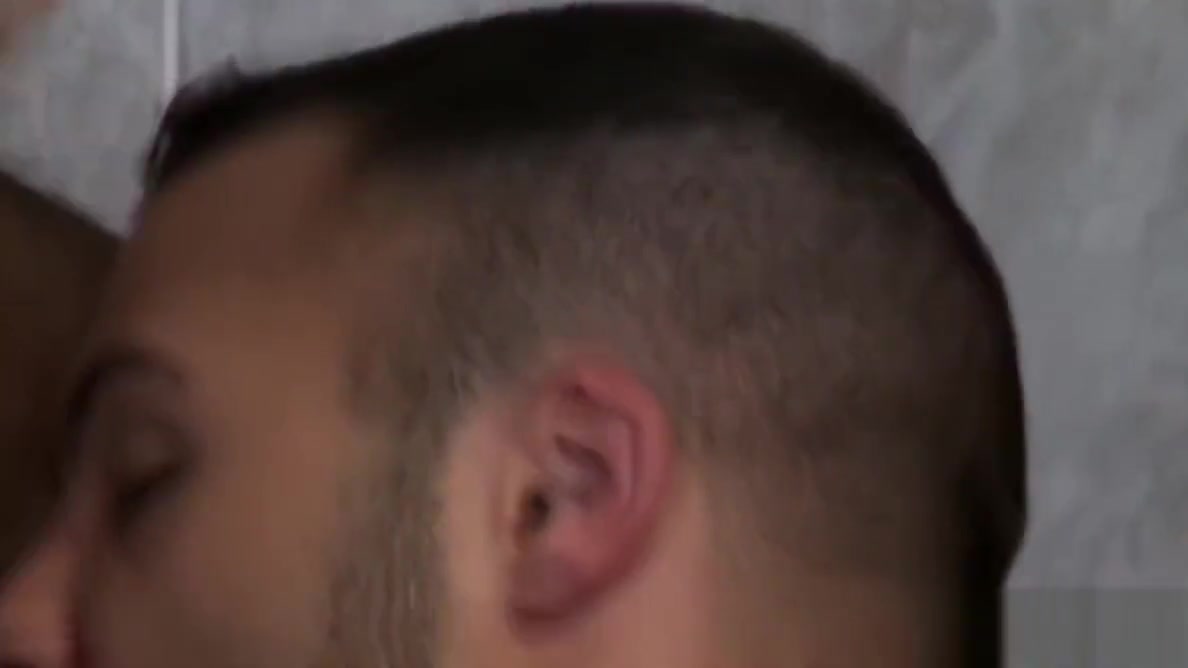 Horny teammates make love in the shower