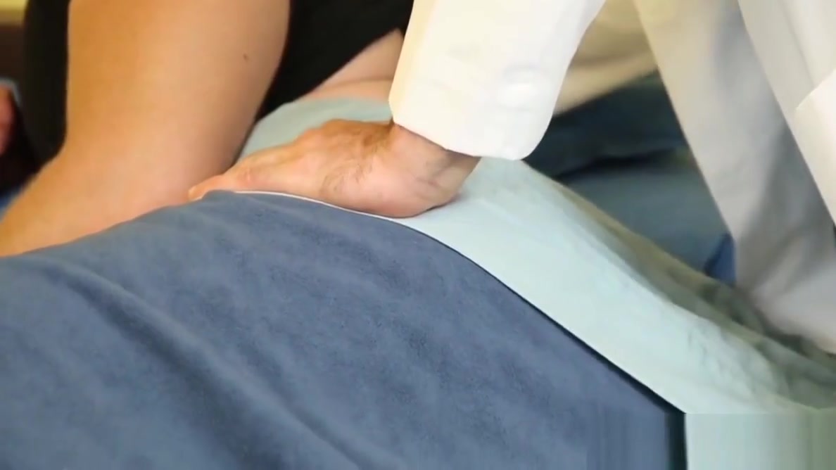 BDSM doctor ties up patient for deepthroating