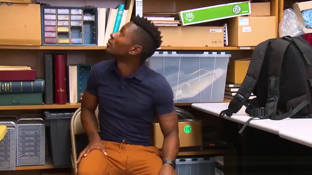 Security officer destroys a young ebony shoplifters ass