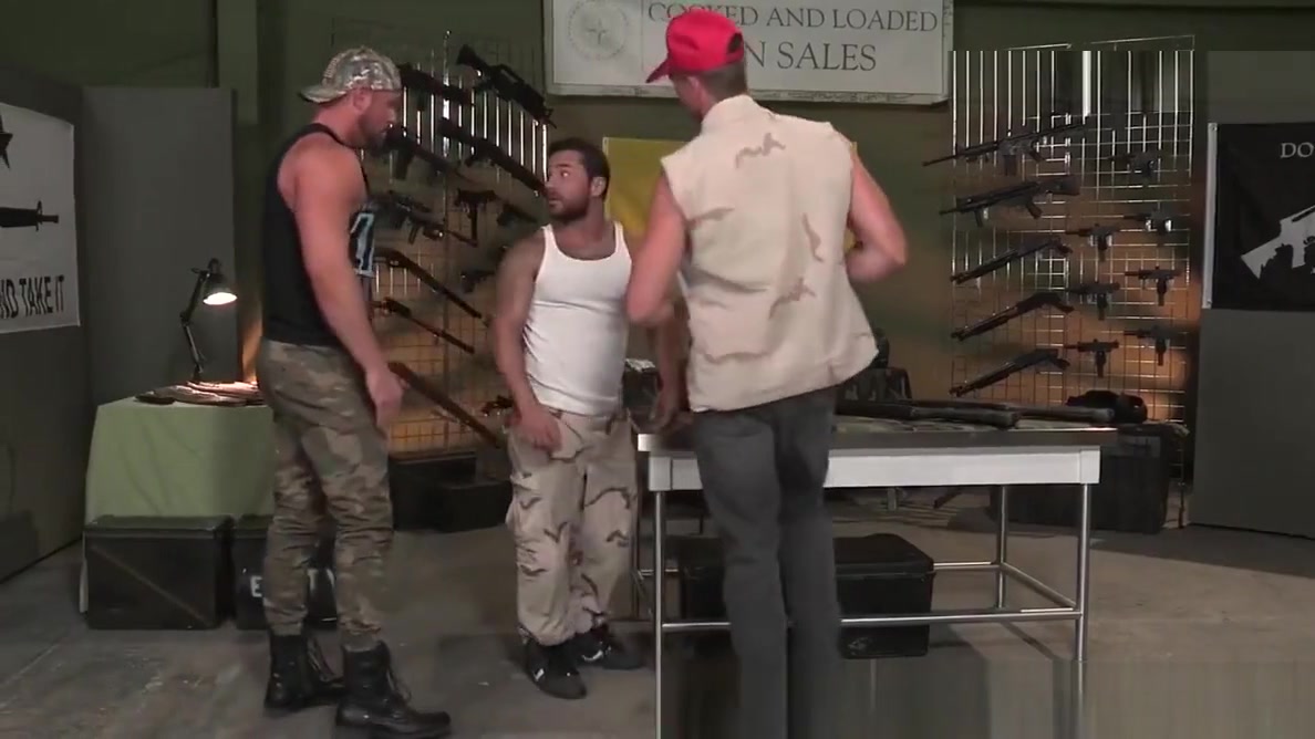 RagingStallion Brazilian Cutie Fucked By 2 American Hunks