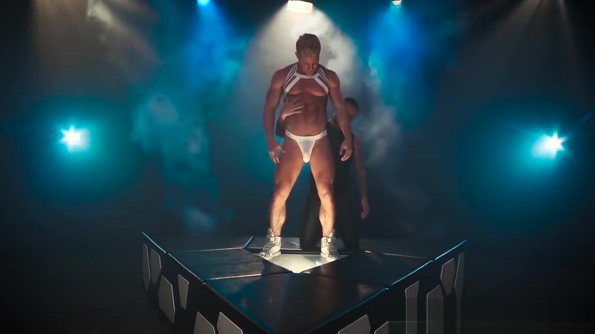 HotHouse Leather Boy Makes Big Dick Muscle Step daddy Cum!