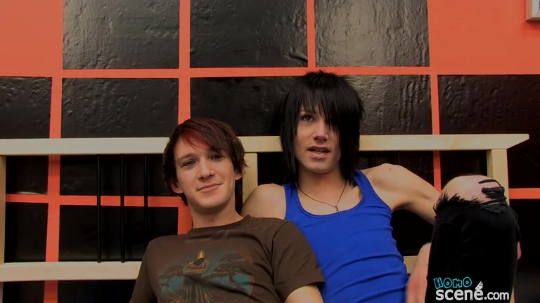 Andy Works Brandon With A Dildo - & His Dick! - Andy Kay & Brandon White