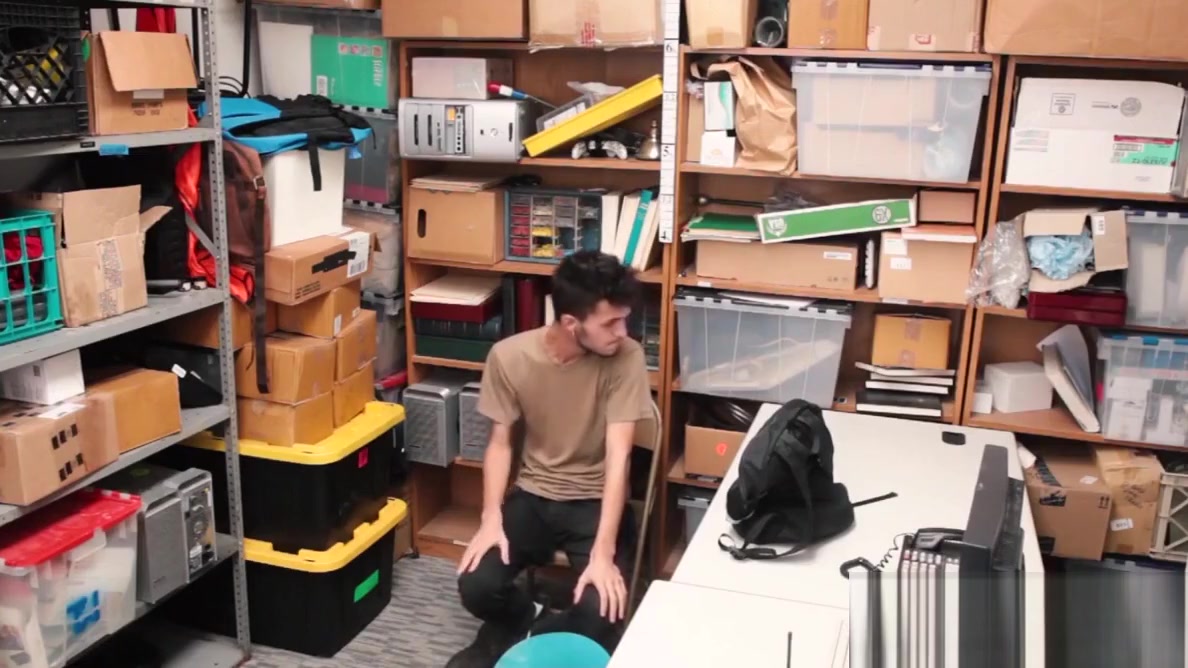 Young shoplifter sucks officers big cock before raw fucking