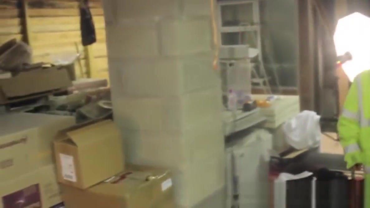 Kinky twinks make a cock munching train at a warehouse