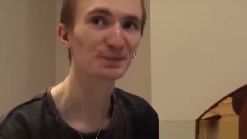 Dirty European twink sucks a dick in POV with steamy 69ing