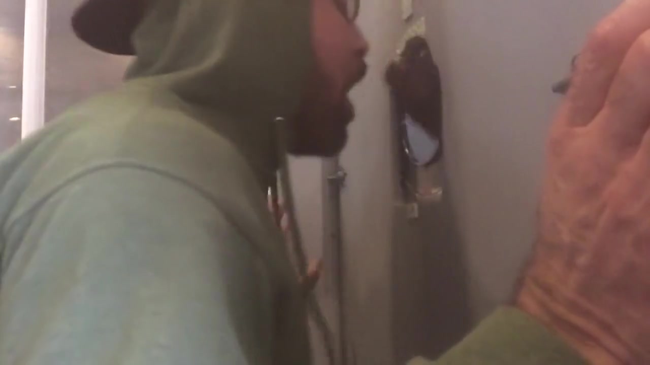Thick Black Dick Gets Sucked at The Philadelphia Glory Hole